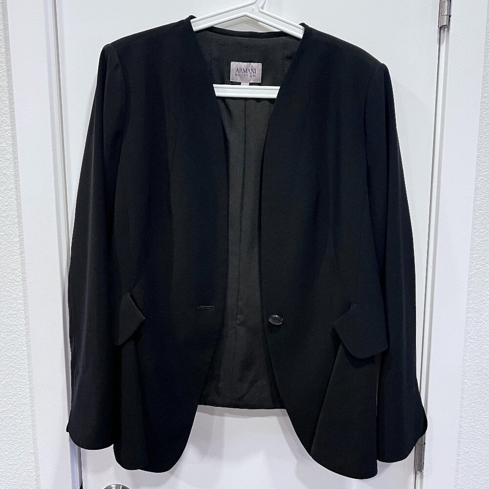 Armani Collection Blazer in black size 14